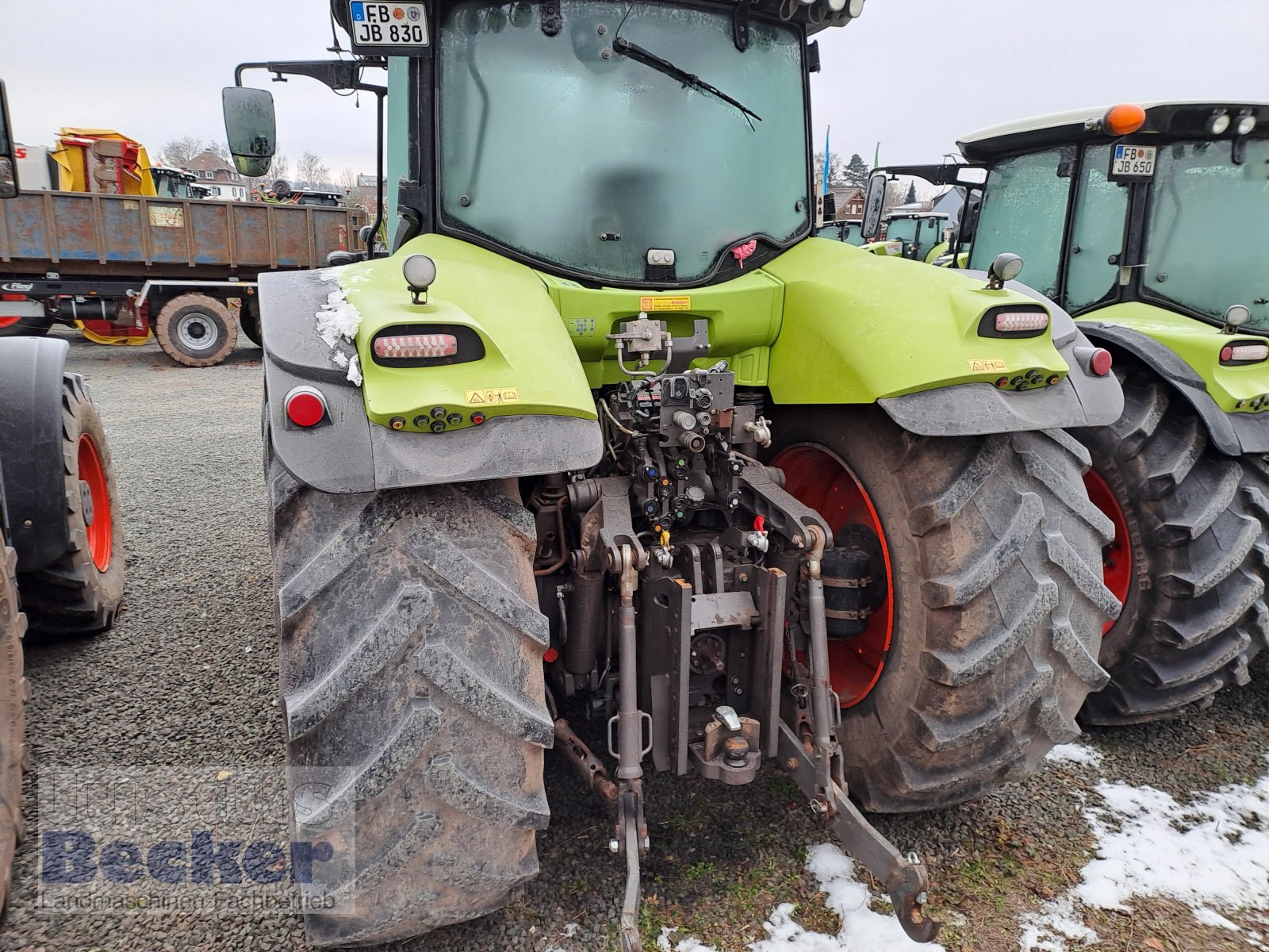 Traktor of the type CLAAS Axion 830 CMATIC LU-Paket, Gebrauchtmaschine in Weimar-Niederwalgern (Picture 3)
