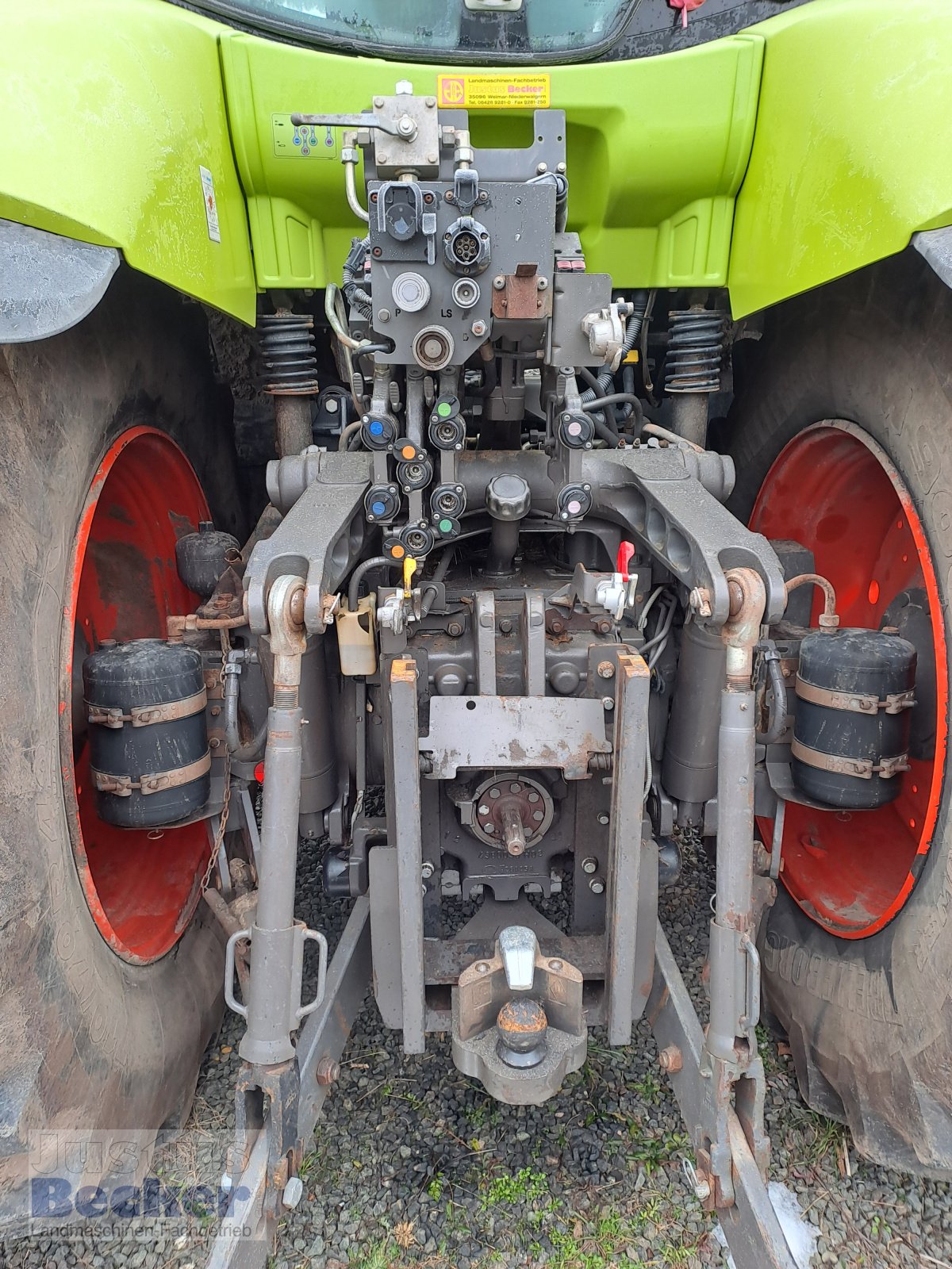 Traktor of the type CLAAS Axion 830 CMATIC LU-Paket, Gebrauchtmaschine in Weimar-Niederwalgern (Picture 4)