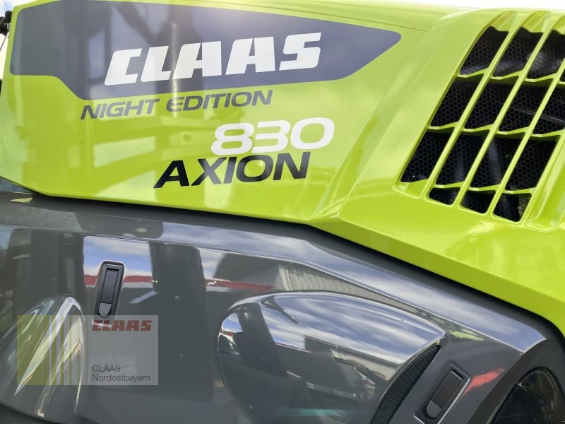 Traktor типа CLAAS AXION 830 CMATIC NIGHT-EDITION, Neumaschine в Schwend (Фотография 10)
