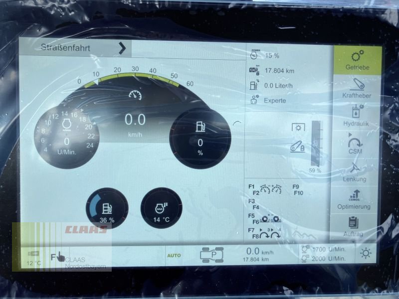 Traktor типа CLAAS AXION 830 CMATIC NIGHT-EDITION, Neumaschine в Schwend (Фотография 25)