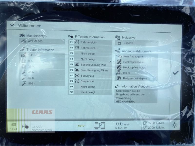 Traktor типа CLAAS AXION 830 CMATIC NIGHT-EDITION, Neumaschine в Schwend (Фотография 24)