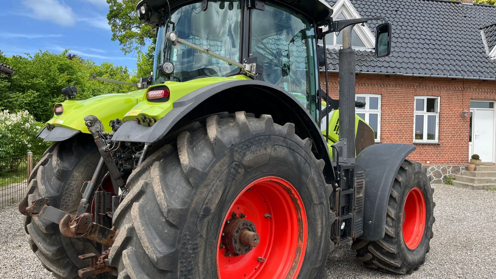 Traktor Türe ait CLAAS AXION 830 CMATIC Ny Motor, Gebrauchtmaschine içinde Borre (resim 3)