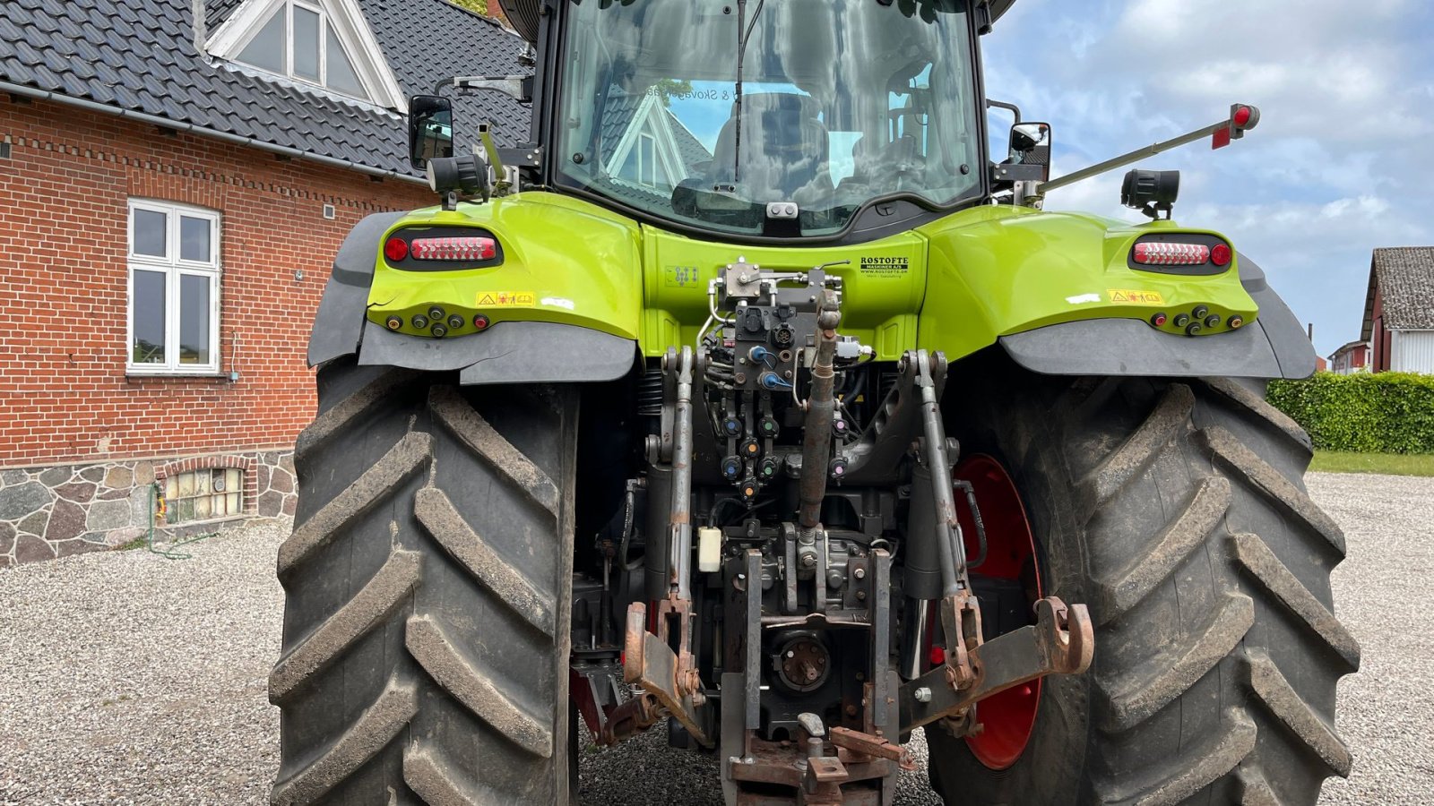 Traktor Türe ait CLAAS AXION 830 CMATIC Ny Motor, Gebrauchtmaschine içinde Borre (resim 5)