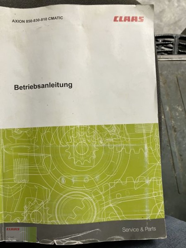 Traktor типа CLAAS AXION 830 CMATIC RTK, Gebrauchtmaschine в Vohburg (Фотография 29)