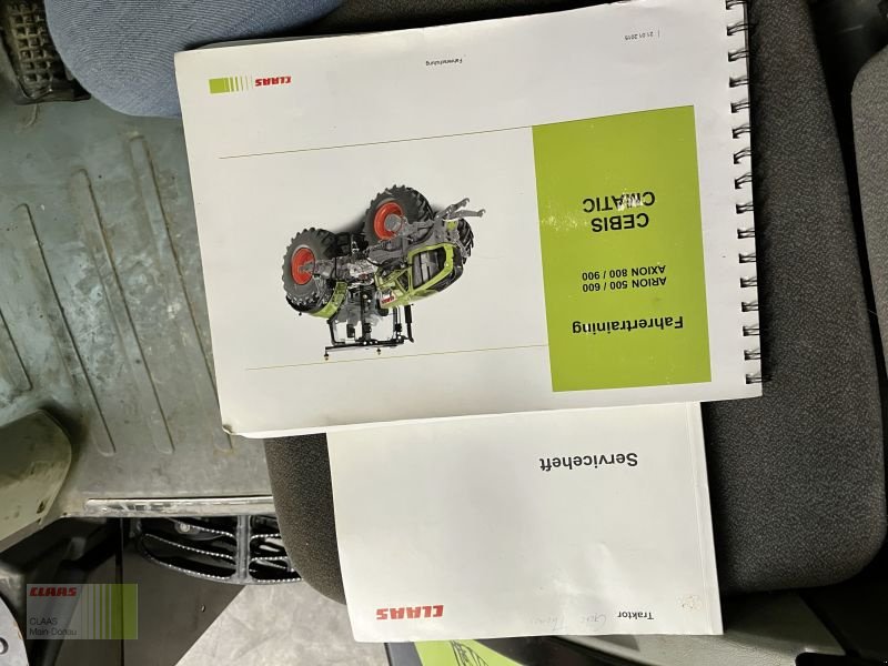 Traktor типа CLAAS AXION 830 CMATIC RTK, Gebrauchtmaschine в Vohburg (Фотография 27)