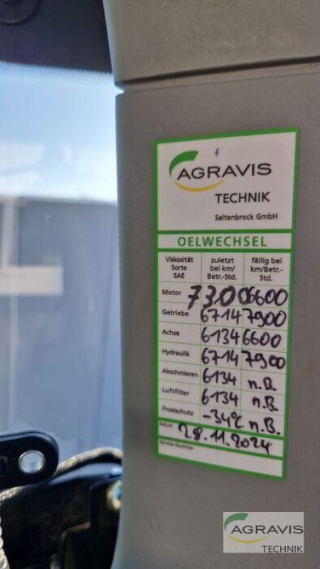 Traktor tipa CLAAS AXION 830 CMATIC TIER 4F, Gebrauchtmaschine u Melle-Wellingholzhausen (Slika 16)