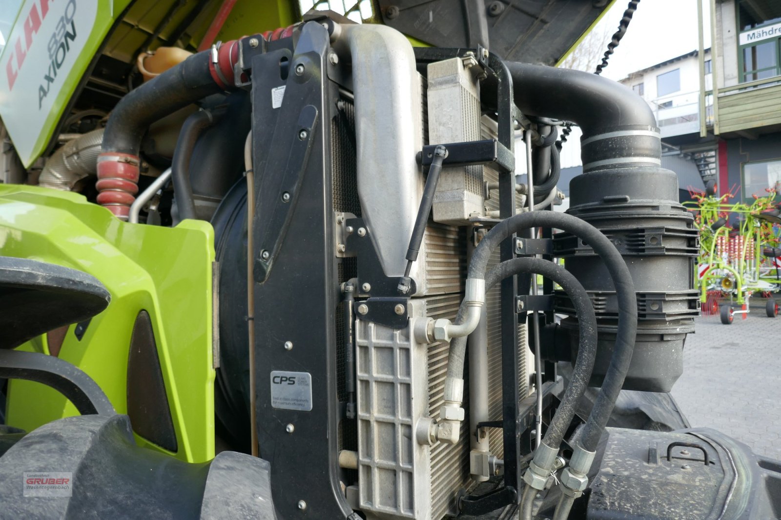 Traktor Türe ait CLAAS Axion 830 CMATIC, Gebrauchtmaschine içinde Dorfen (resim 5)