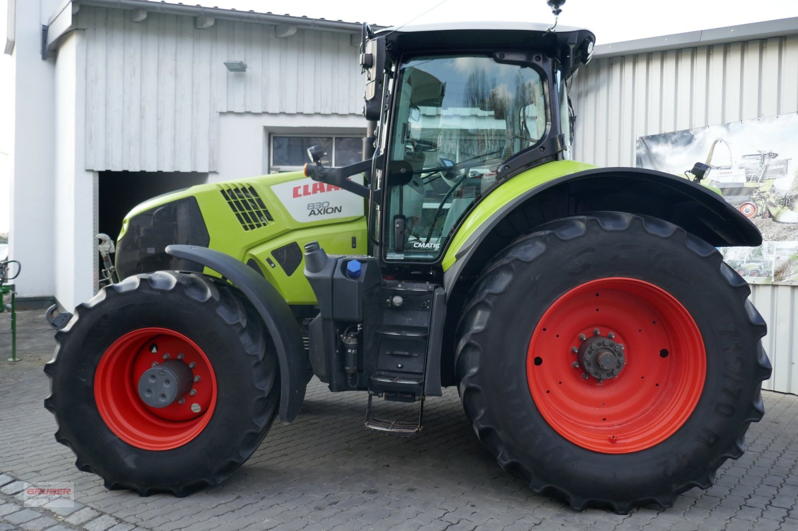 Traktor Türe ait CLAAS Axion 830 CMATIC, Gebrauchtmaschine içinde Dorfen (resim 13)