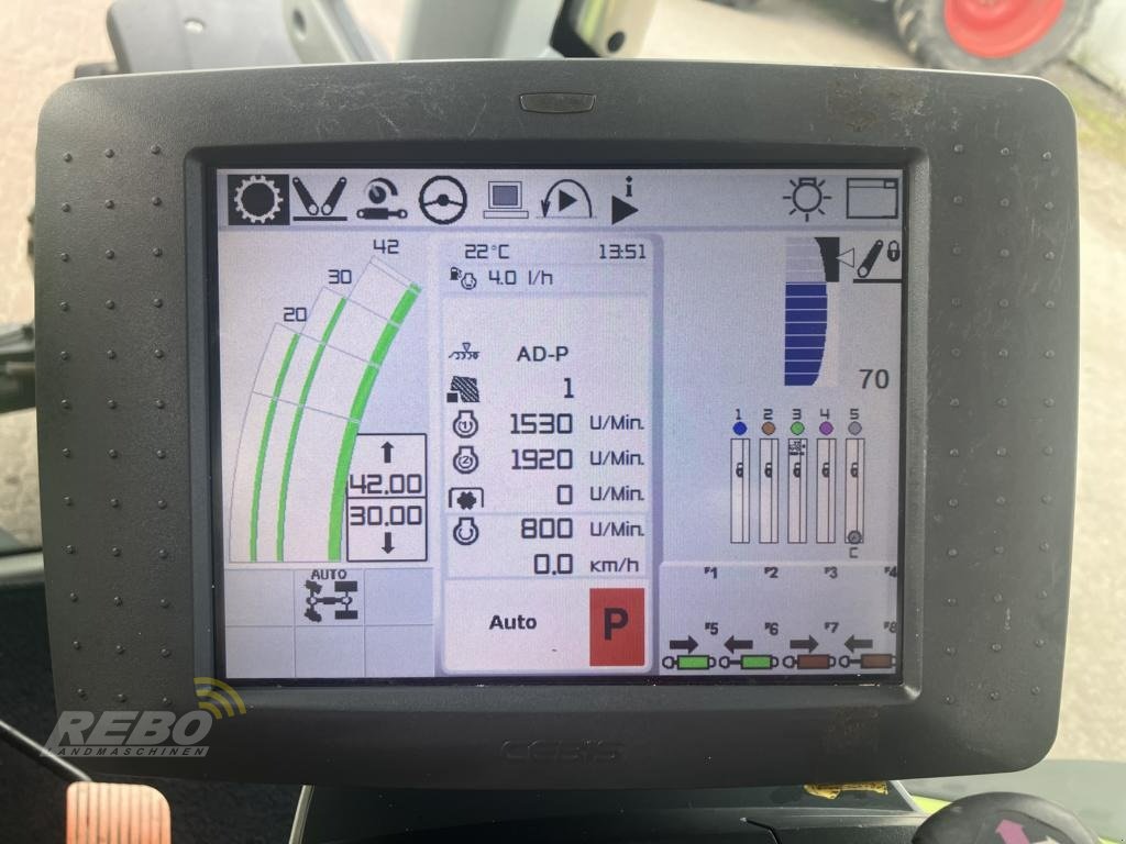 Traktor του τύπου CLAAS AXION 830 CMATIC, Gebrauchtmaschine σε Albersdorf (Φωτογραφία 22)