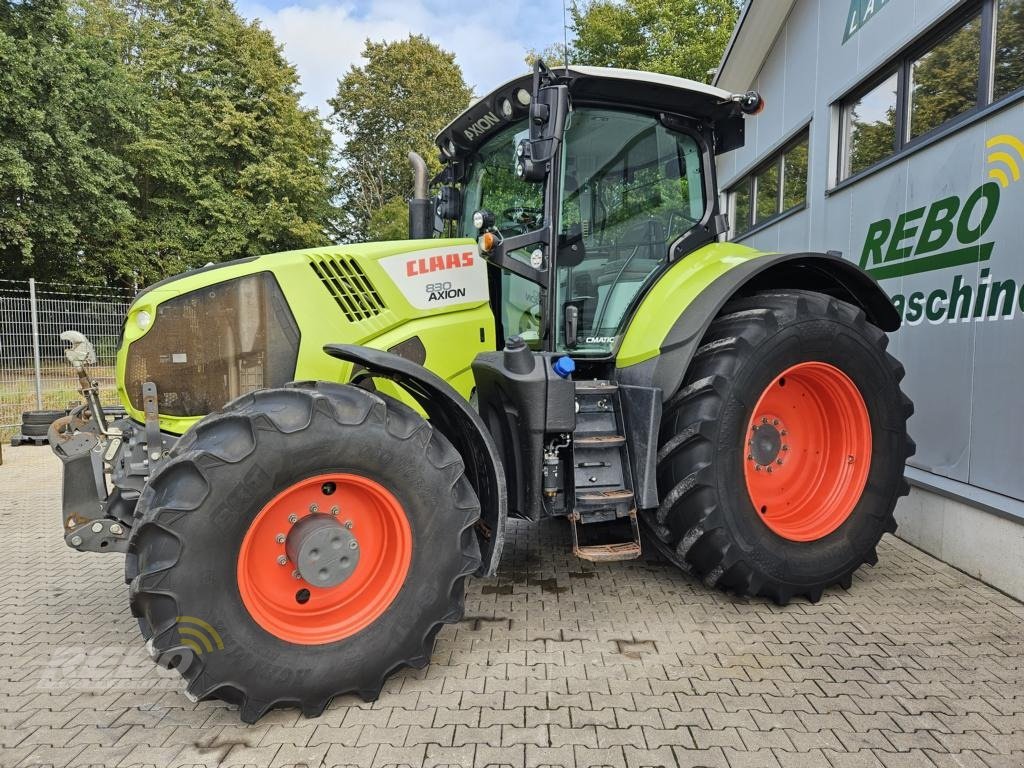 Traktor типа CLAAS AXION 830 CMatic, Gebrauchtmaschine в Neuenkirchen-Vörden (Фотография 1)