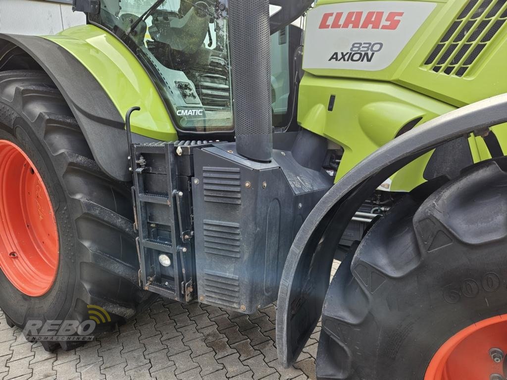 Traktor типа CLAAS AXION 830 CMatic, Gebrauchtmaschine в Neuenkirchen-Vörden (Фотография 24)