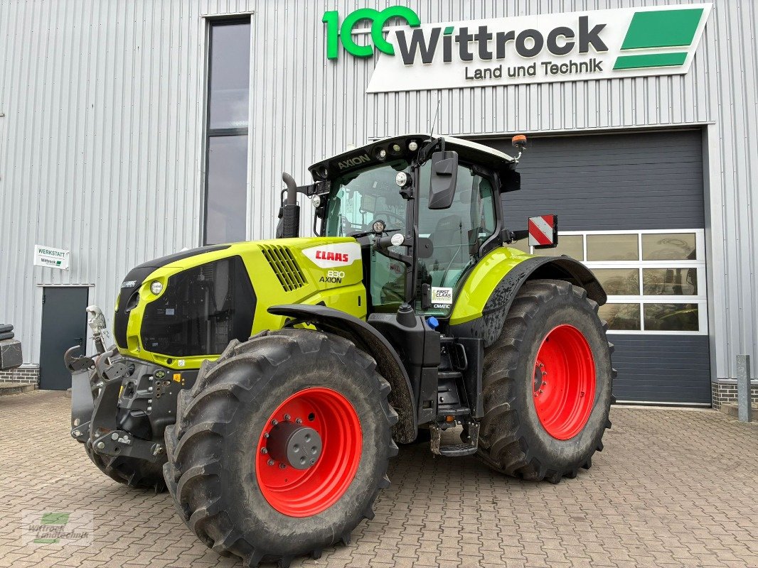 Traktor del tipo CLAAS Axion 830 CMATIC, Gebrauchtmaschine en Georgsheil (Imagen 4)