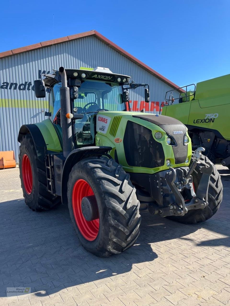 Traktor of the type CLAAS Axion 830 CMatic, Gebrauchtmaschine in Schora (Picture 3)