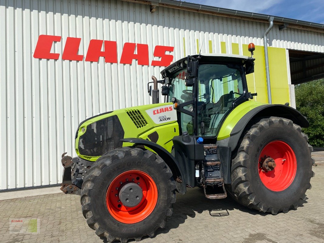 Traktor от тип CLAAS AXION 830 CMATIC, Gebrauchtmaschine в Schenefeld (Снимка 12)