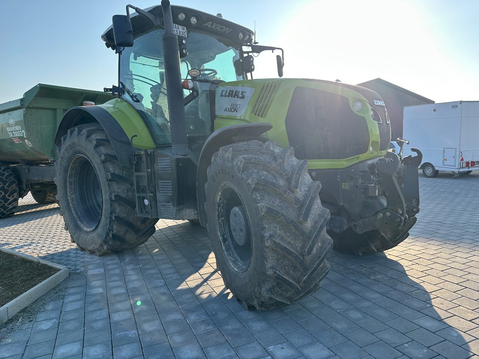 Traktor от тип CLAAS Axion 830  CMATIC, Gebrauchtmaschine в Wört (Снимка 1)