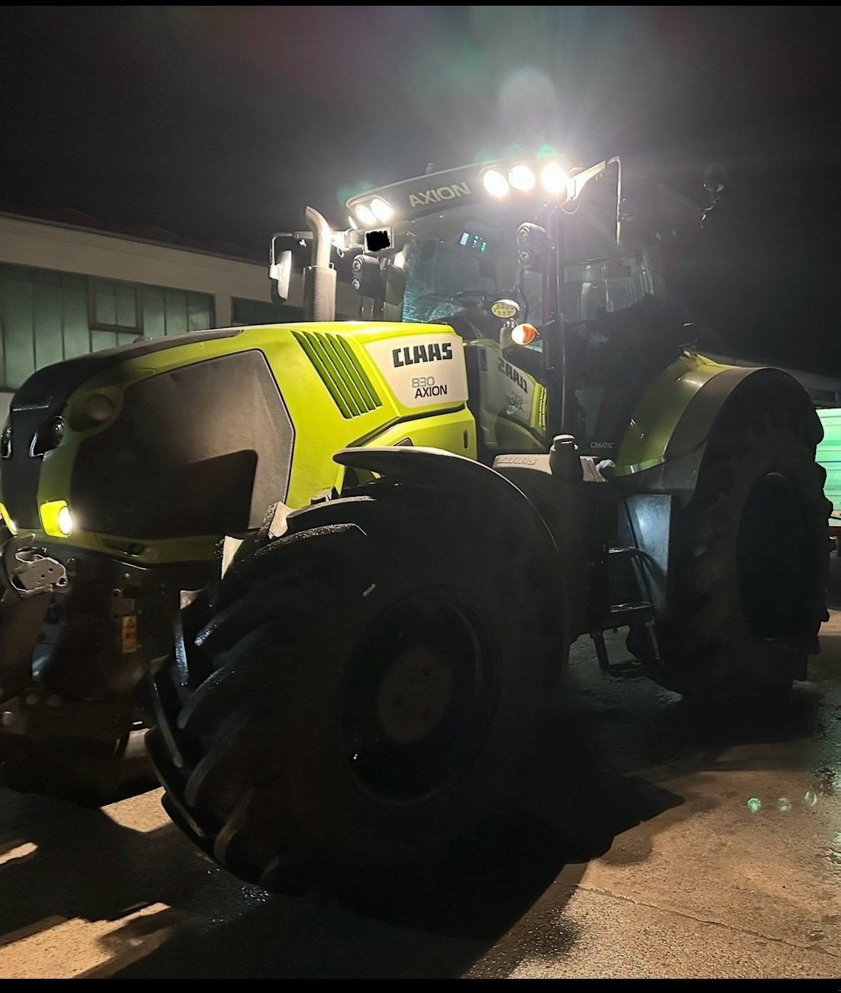 Traktor от тип CLAAS Axion 830  CMATIC, Gebrauchtmaschine в Wört (Снимка 3)