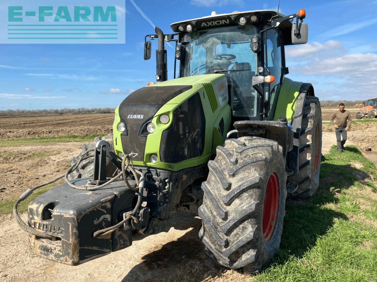 Traktor типа CLAAS axion 830 t4f, Gebrauchtmaschine в ST ANDIOL (Фотография 2)
