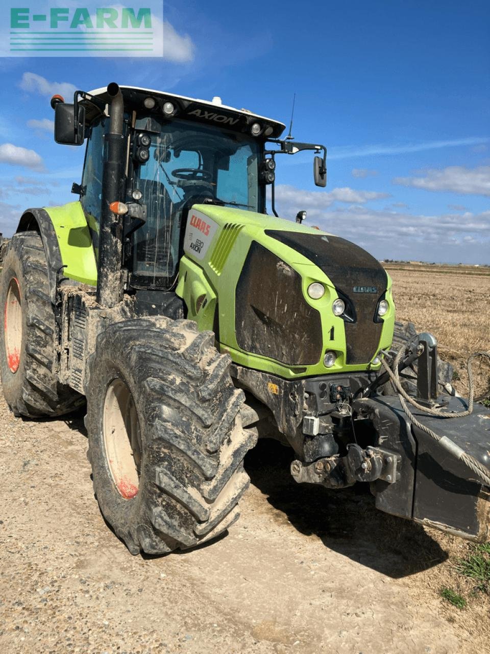 Traktor типа CLAAS axion 830 t4f, Gebrauchtmaschine в ST ANDIOL (Фотография 4)