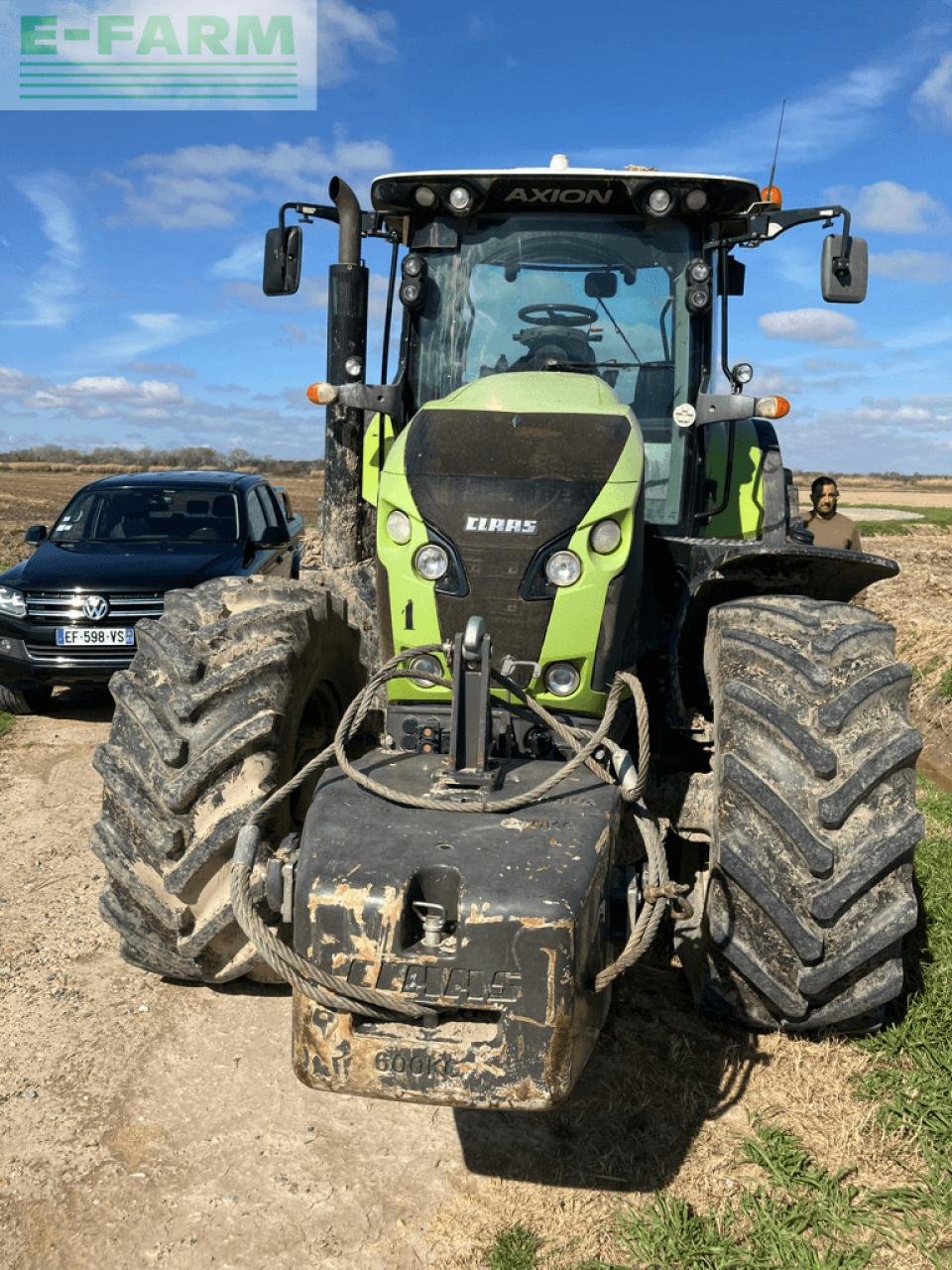 Traktor типа CLAAS axion 830 t4f, Gebrauchtmaschine в ST ANDIOL (Фотография 13)