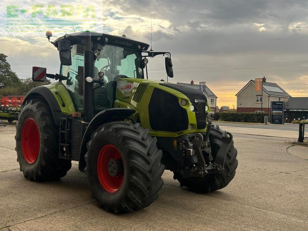 Traktor του τύπου CLAAS AXION 830, Gebrauchtmaschine σε SLEAFORD (Φωτογραφία 7)