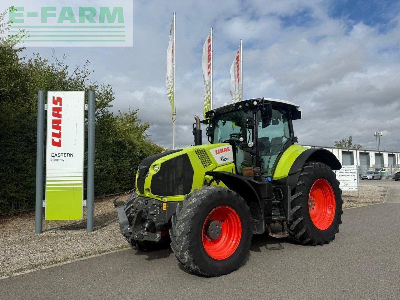 Traktor Türe ait CLAAS AXION 830, Gebrauchtmaschine içinde SINDERBY, THIRSK (resim 1)