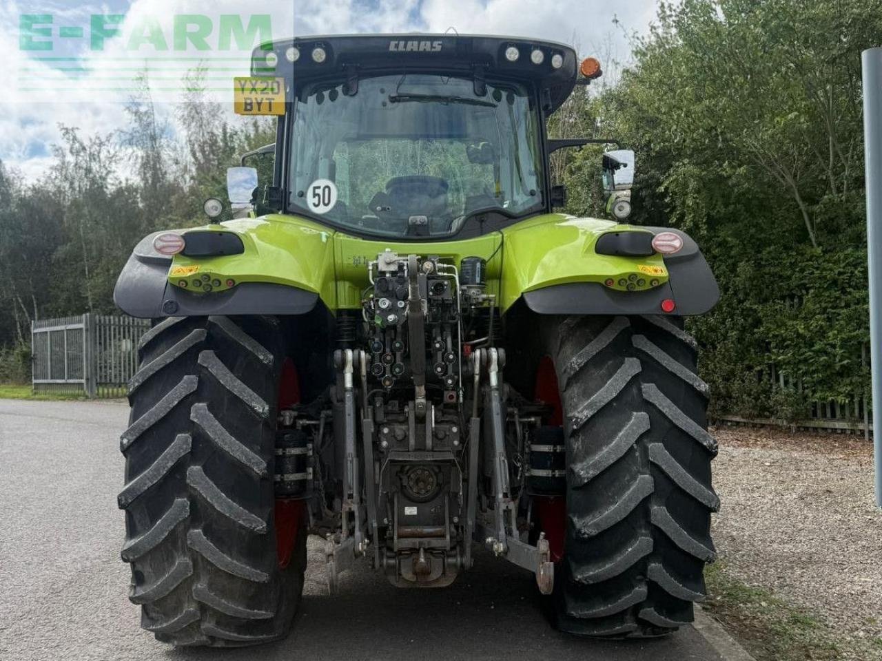 Traktor Türe ait CLAAS AXION 830, Gebrauchtmaschine içinde SINDERBY, THIRSK (resim 5)