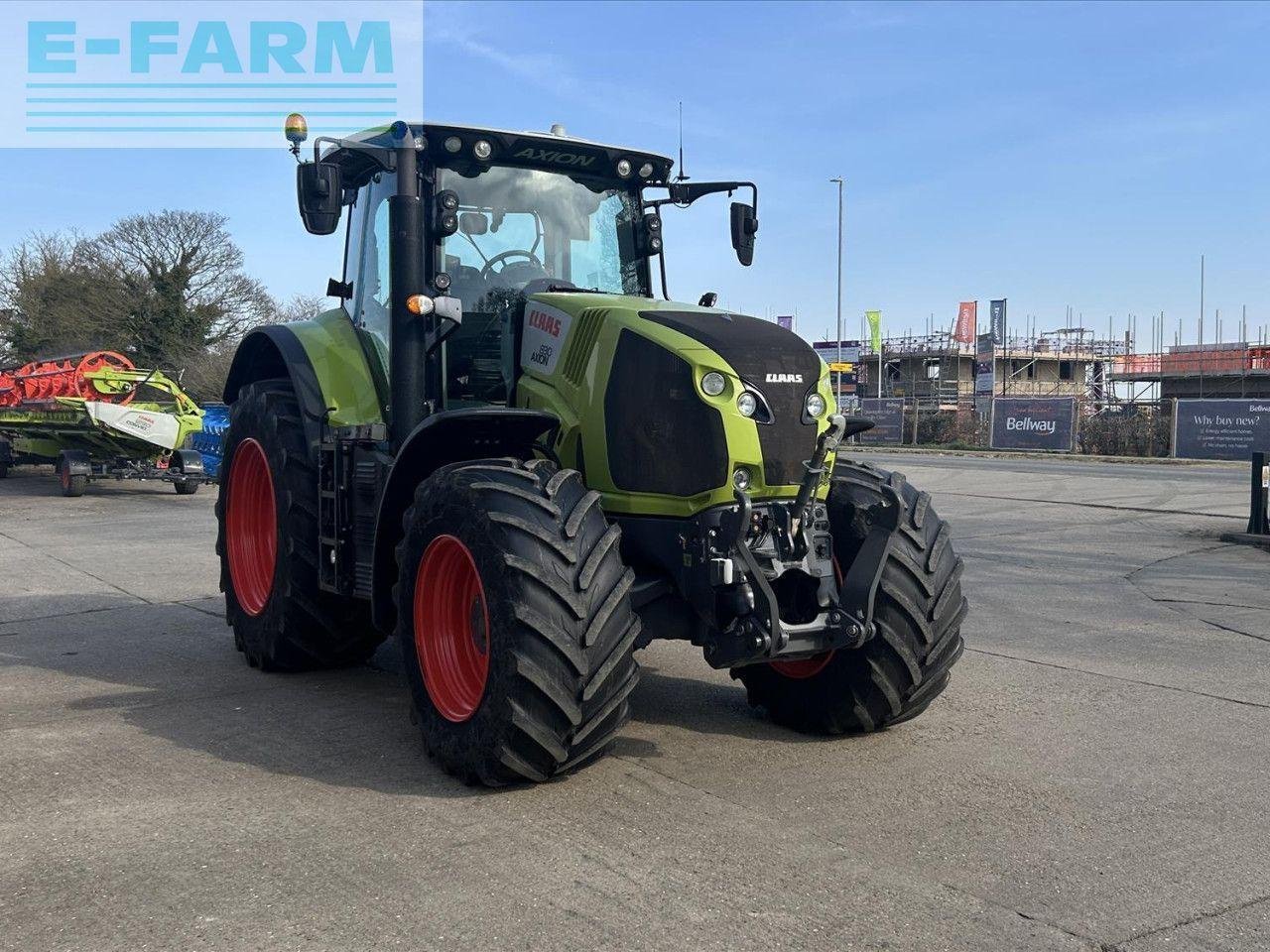 Traktor του τύπου CLAAS AXION 830, Gebrauchtmaschine σε SLEAFORD (Φωτογραφία 2)