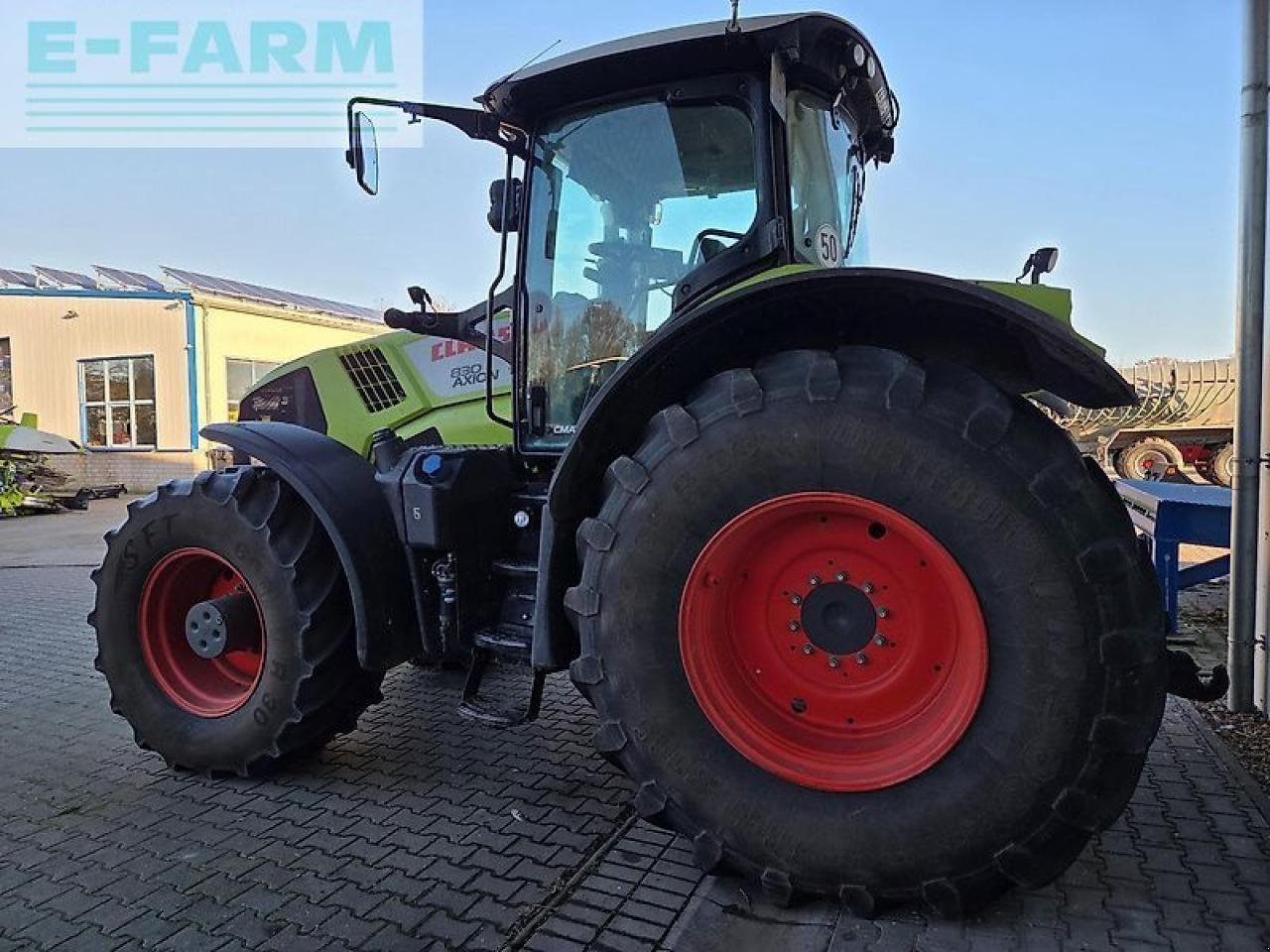 Traktor Türe ait CLAAS axion 830, Gebrauchtmaschine içinde NEUENDORF AM SPECK (resim 2)