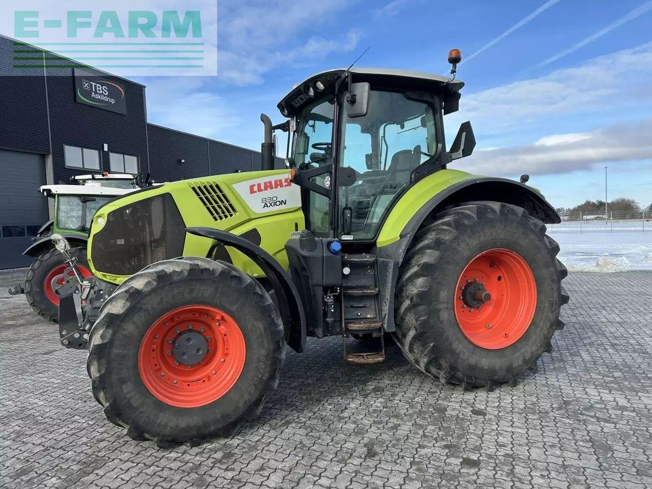 Traktor Türe ait CLAAS axion 830, Gebrauchtmaschine içinde RANDERS SV (resim 1)