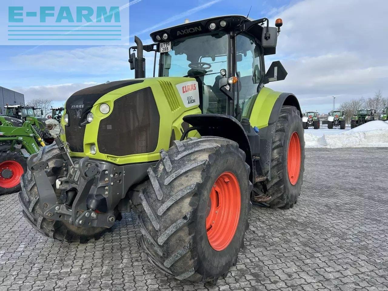 Traktor Türe ait CLAAS axion 830, Gebrauchtmaschine içinde RANDERS SV (resim 2)