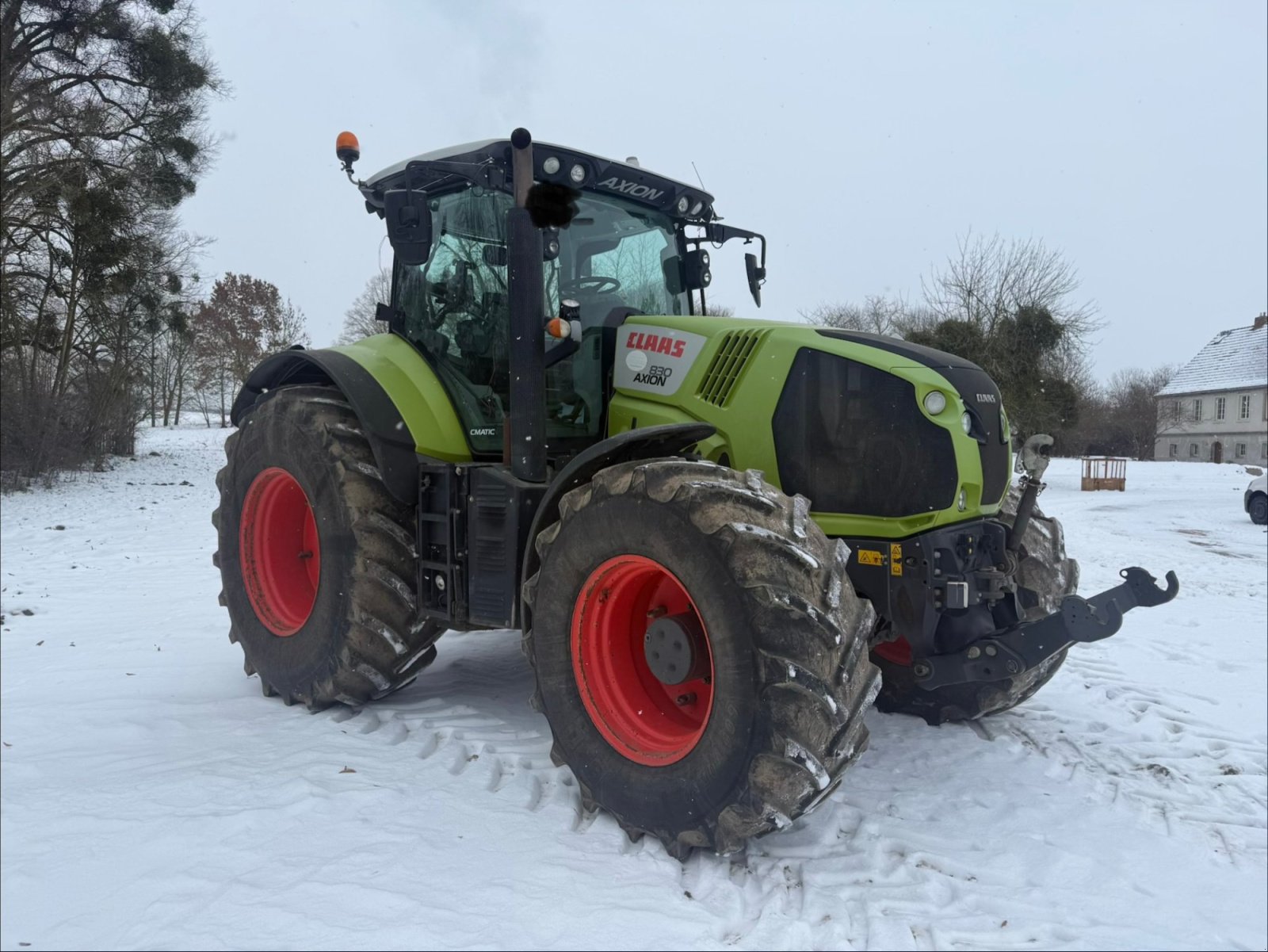Traktor del tipo CLAAS Axion 830, Gebrauchtmaschine en Sophienhof (Imagen 8)