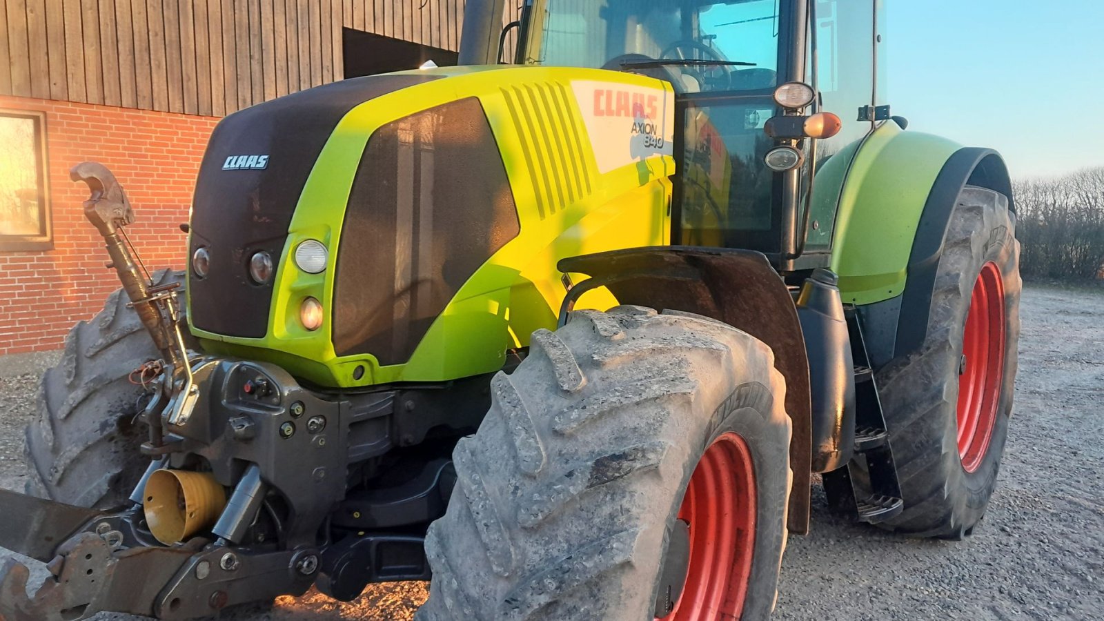 Traktor του τύπου CLAAS AXION 840 C Matic med front pto og frontlift, Gebrauchtmaschine σε Skive (Φωτογραφία 1)