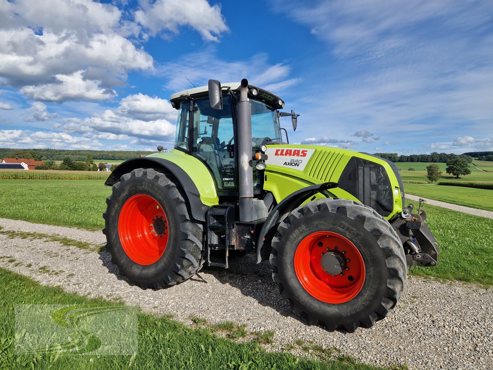 Traktor типа CLAAS Axion 840 C-MATIC, Gebrauchtmaschine в Erisried (Фотография 2)