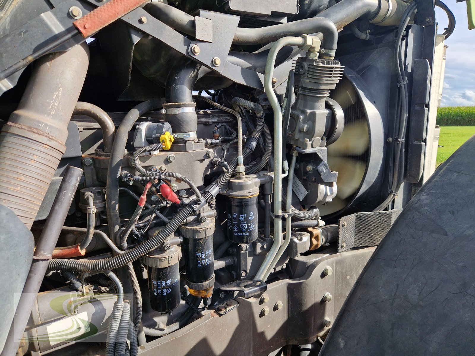 Traktor типа CLAAS Axion 840 C-MATIC, Gebrauchtmaschine в Erisried (Фотография 5)