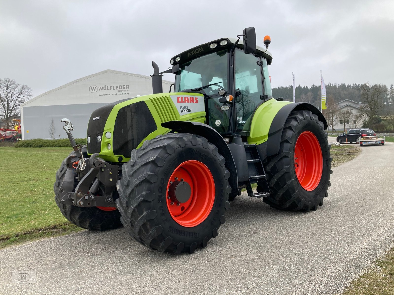 Traktor des Typs CLAAS Axion 840 C-MATIC, Gebrauchtmaschine in Zell an der Pram (Bild 1)