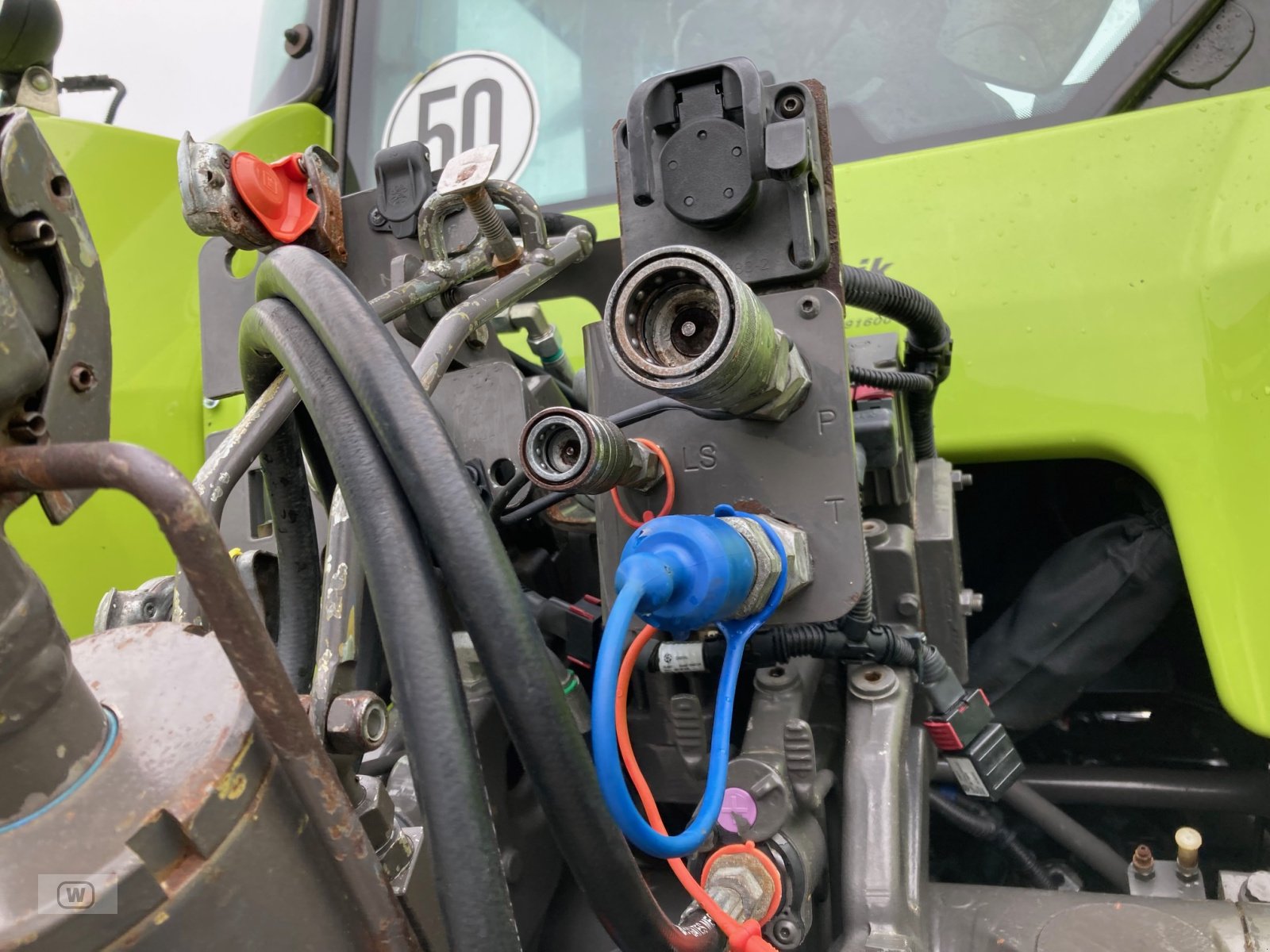 Traktor des Typs CLAAS Axion 840 C-MATIC, Gebrauchtmaschine in Zell an der Pram (Bild 14)