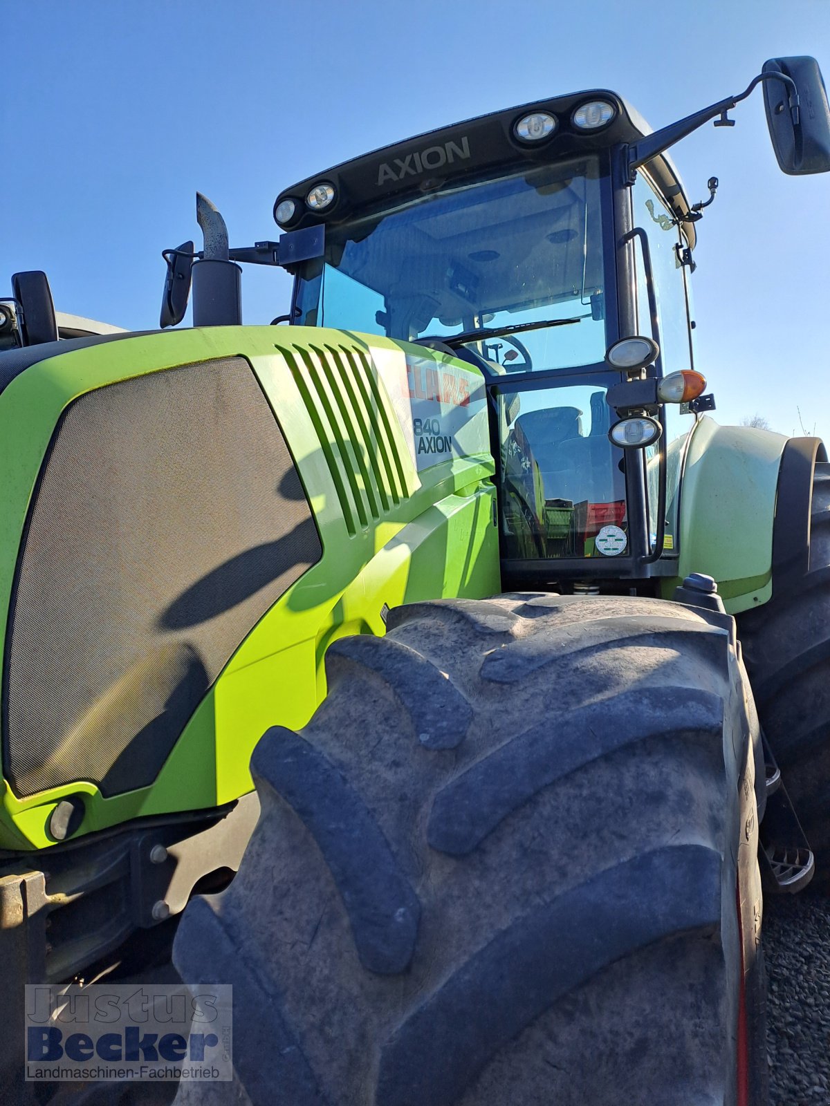 Traktor του τύπου CLAAS Axion 840 C-MATIC, Gebrauchtmaschine σε Weimar-Niederwalgern (Φωτογραφία 3)