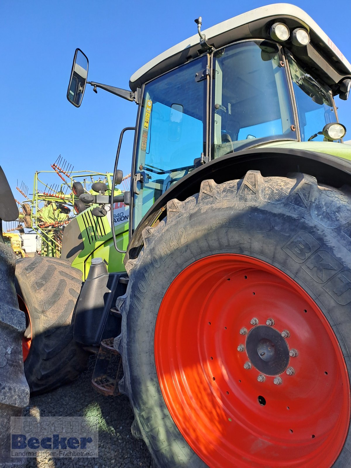 Traktor του τύπου CLAAS Axion 840 C-MATIC, Gebrauchtmaschine σε Weimar-Niederwalgern (Φωτογραφία 4)