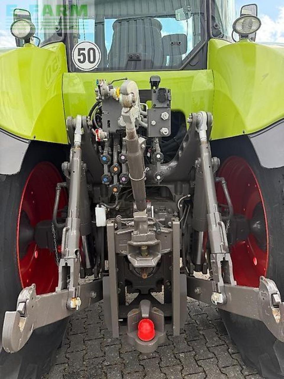 Traktor tipa CLAAS axion 840 cebis cmatic mit rtk und kamera CMATIC CEBIS, Gebrauchtmaschine u RIEGENROTH (Slika 12)