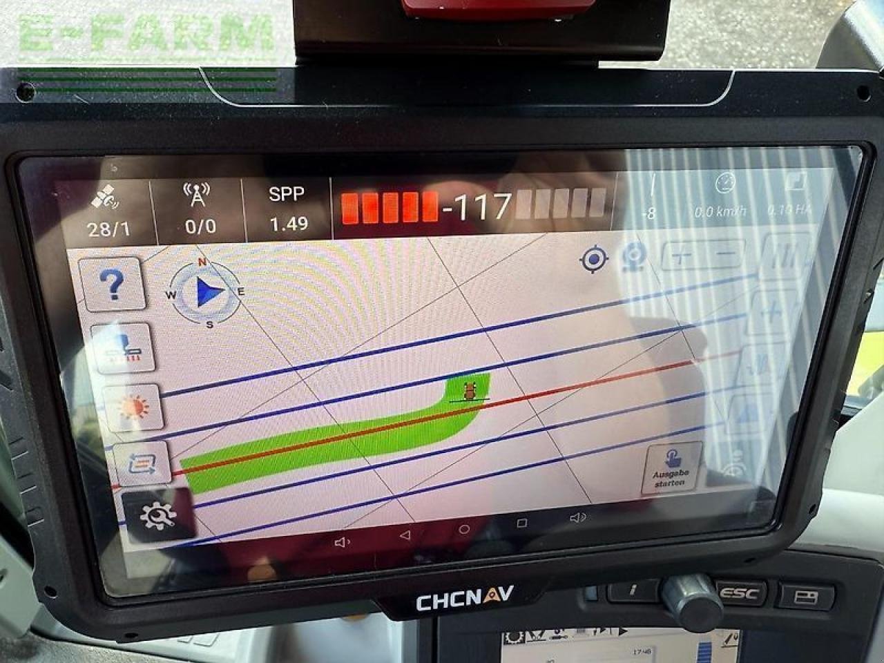 Traktor tipa CLAAS axion 840 cebis cmatic mit rtk und kamera CMATIC CEBIS, Gebrauchtmaschine u RIEGENROTH (Slika 23)