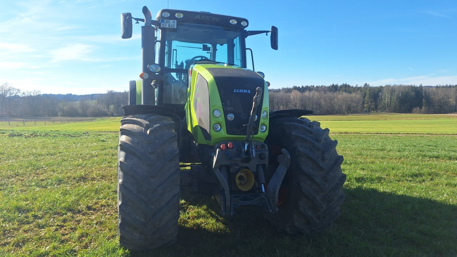 Traktor типа CLAAS Axion 840 CMATIC CEBIS, Gebrauchtmaschine в Emmering (Фотография 1)