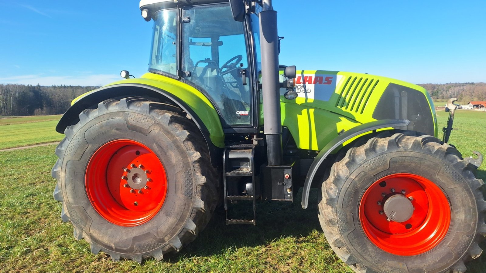 Traktor типа CLAAS Axion 840 CMATIC CEBIS, Gebrauchtmaschine в Emmering (Фотография 12)
