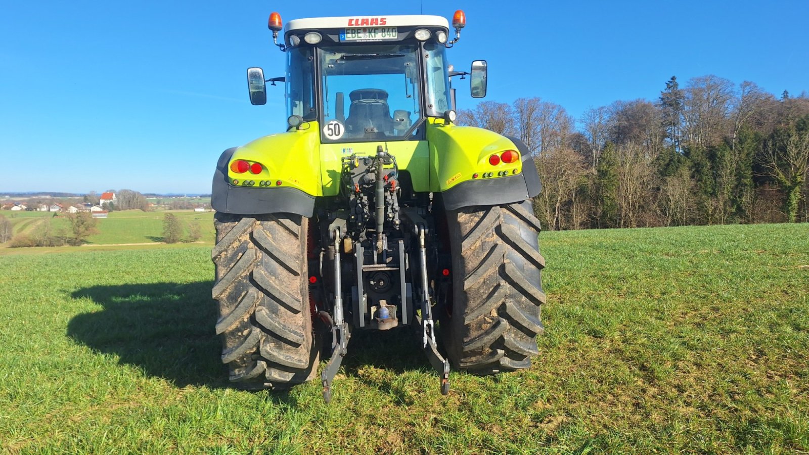 Traktor типа CLAAS Axion 840 CMATIC CEBIS, Gebrauchtmaschine в Emmering (Фотография 13)