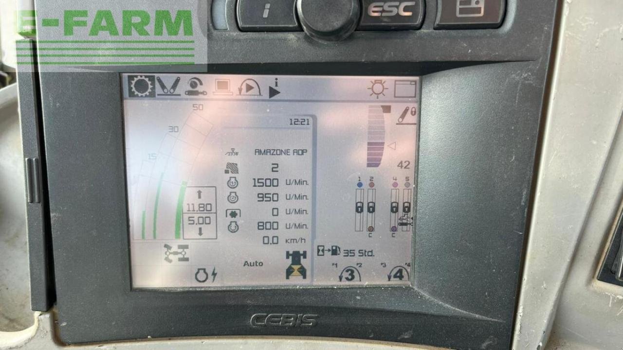 Traktor tip CLAAS axion 840 cmatic CMATIC, Gebrauchtmaschine in ANRODE / OT LENGEFELD (Poză 18)