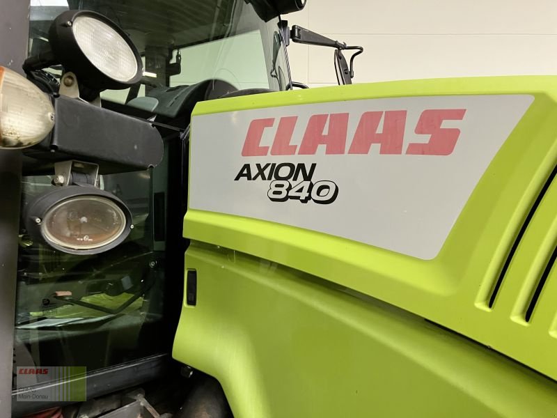 Traktor des Typs CLAAS AXION 840 CMATIC, Gebrauchtmaschine in Vohburg (Bild 5)