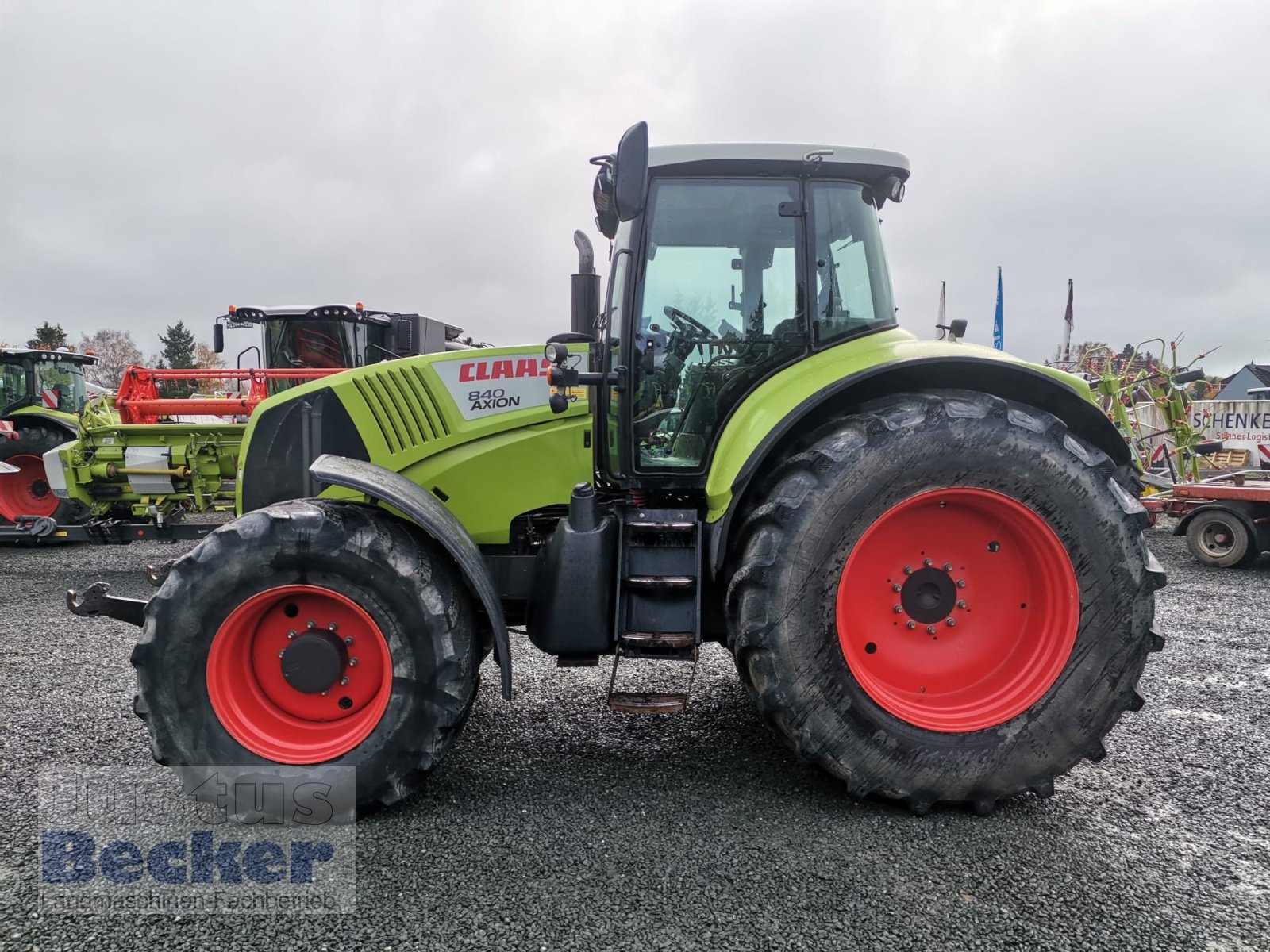 Traktor a típus CLAAS Axion 840, Gebrauchtmaschine ekkor: Weimar-Niederwalgern (Kép 8)