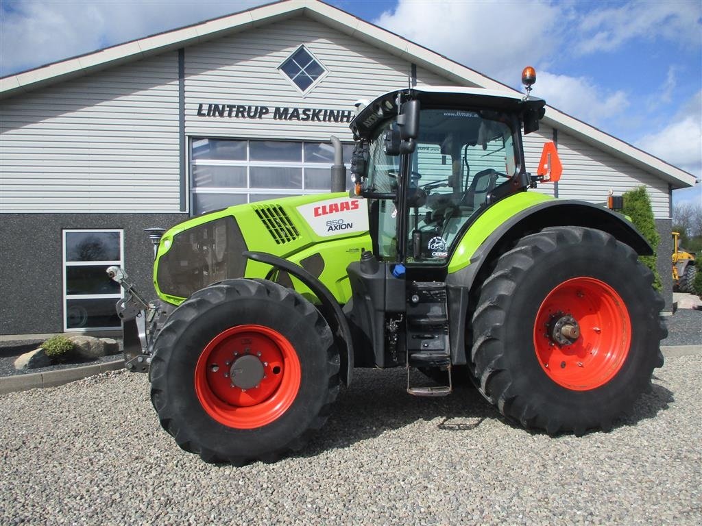 Traktor a típus CLAAS Axion 850 cebis DK-Godstraktor, med mulighed for tvillinghjul, Gebrauchtmaschine ekkor: Lintrup (Kép 1)