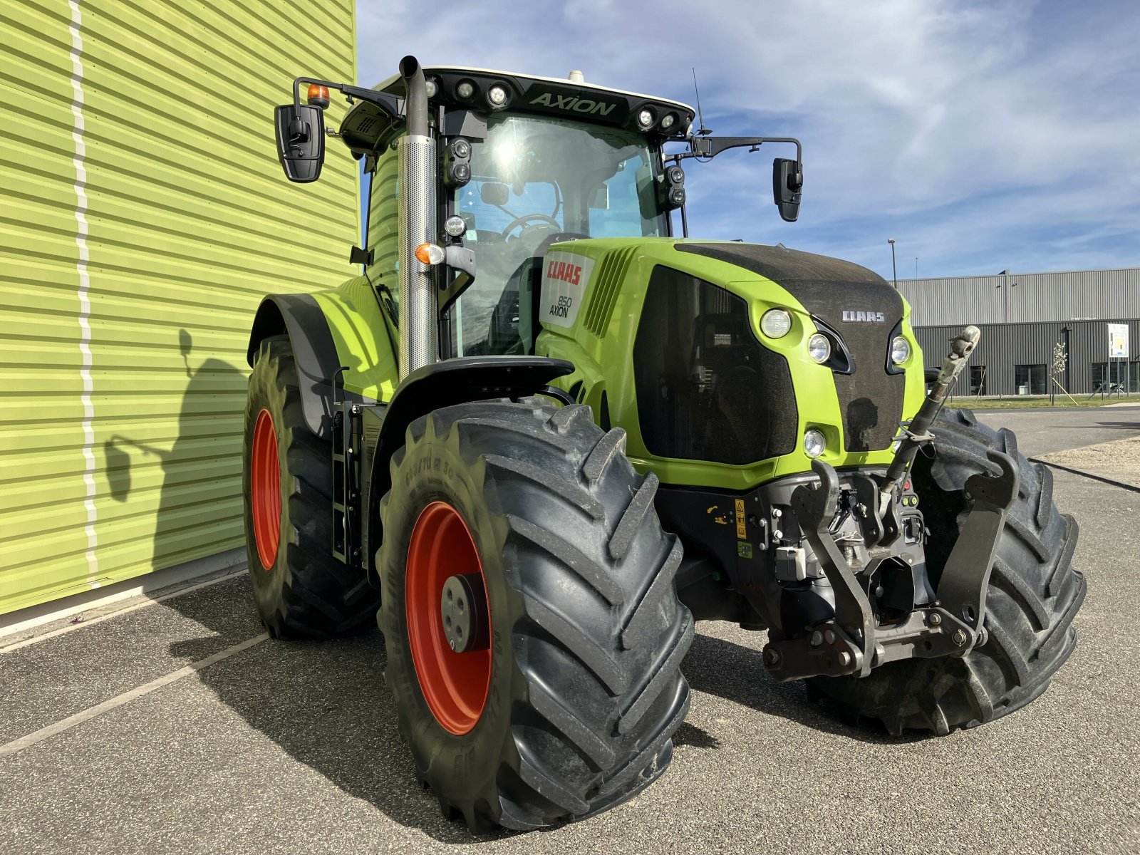 Traktor typu CLAAS AXION 850 CEBIS + GPS, Gebrauchtmaschine w AILLAS (Zdjęcie 5)