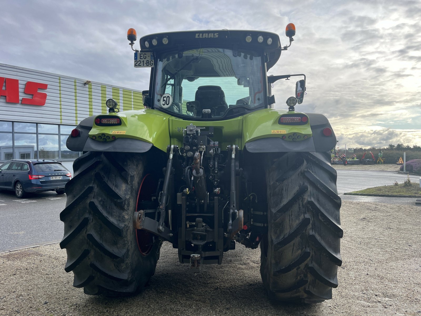 Traktor van het type CLAAS AXION 850 CEBIS + GPS, Gebrauchtmaschine in PONTIVY (Foto 7)