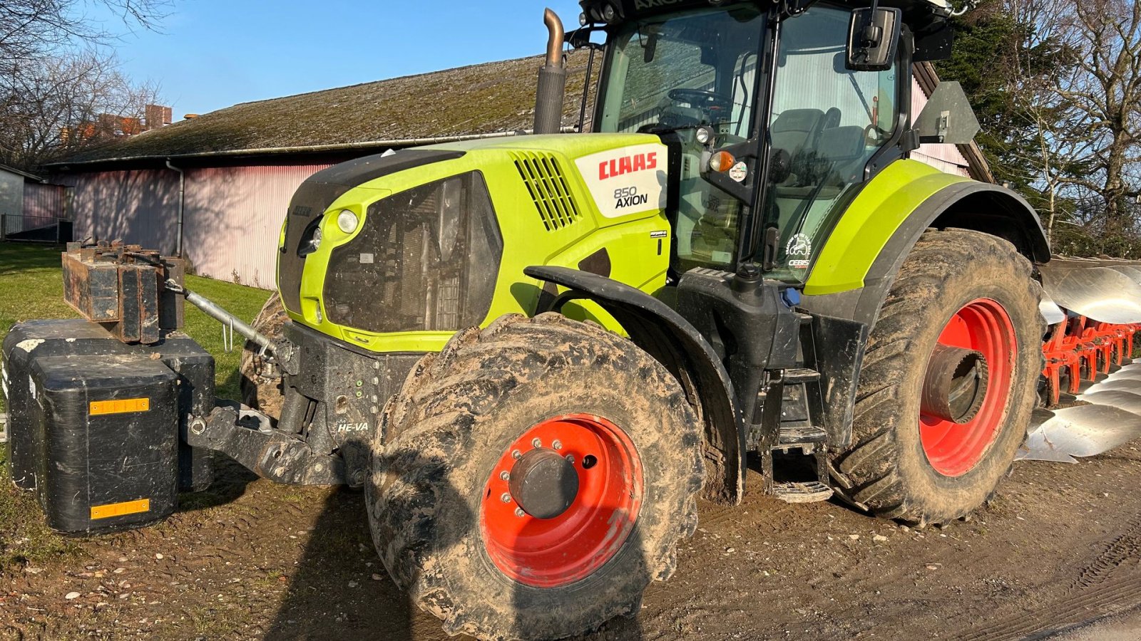 Traktor du type CLAAS Axion 850 cebis Hexa-Shift, Gebrauchtmaschine en Tinglev (Photo 7)